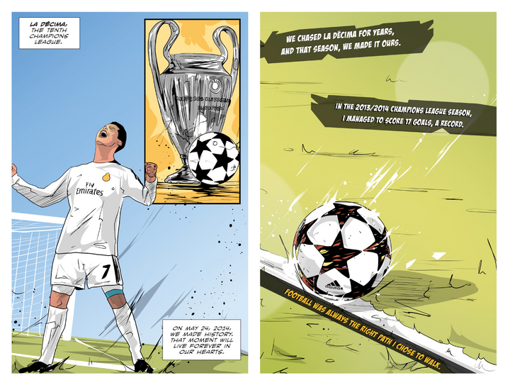 The Unofficial Graphic Novel Of Cristiano Ronaldo by Ivana Jančová and Zuzana Jančová (Paperback)