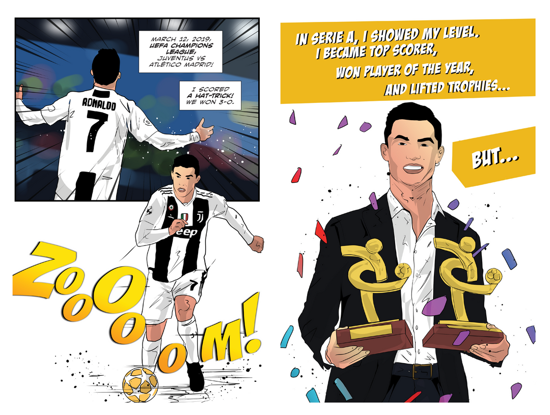 The Unofficial Graphic Novel Of Cristiano Ronaldo by Ivana Jančová and Zuzana Jančová (Paperback)