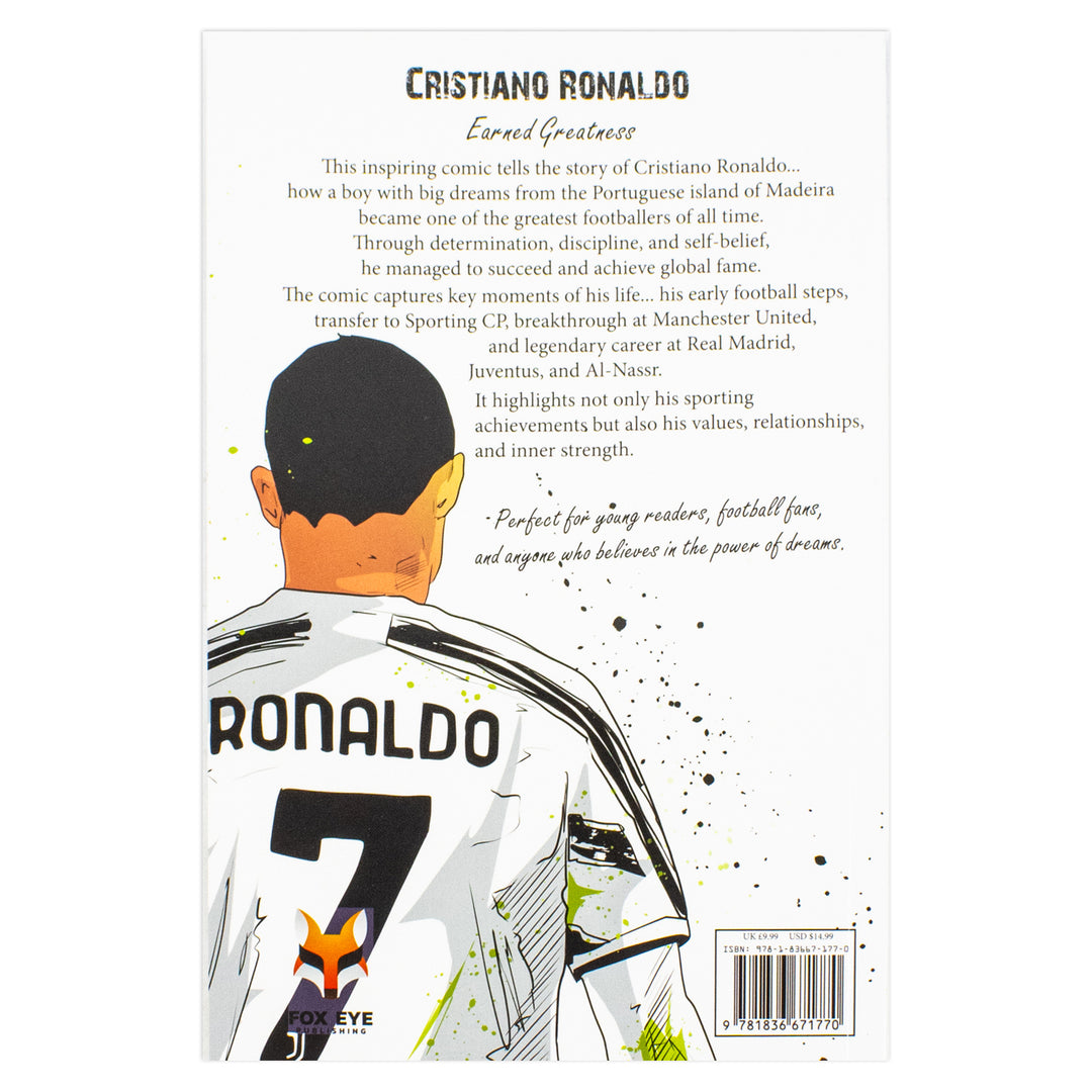 The Unofficial Graphic Novel Of Cristiano Ronaldo by Ivana Jančová and Zuzana Jančová (Paperback)