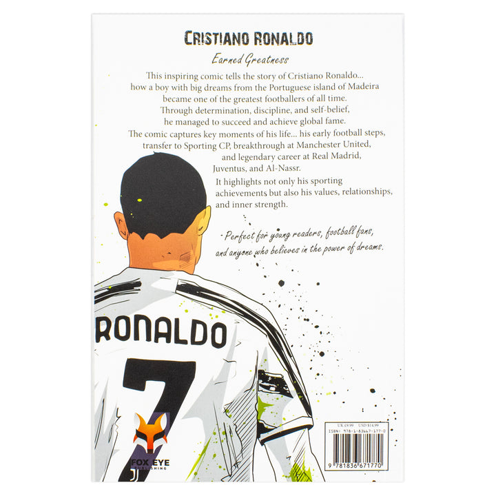 The Unofficial Graphic Novel Of Cristiano Ronaldo by Ivana Jančová and Zuzana Jančová (Paperback)