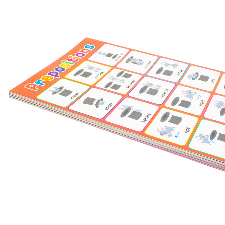 Children's Early Learning Collection 20 Poster Set - Educational Posters for Kids - Alphabets, Numbers, Shapes, Animals & More