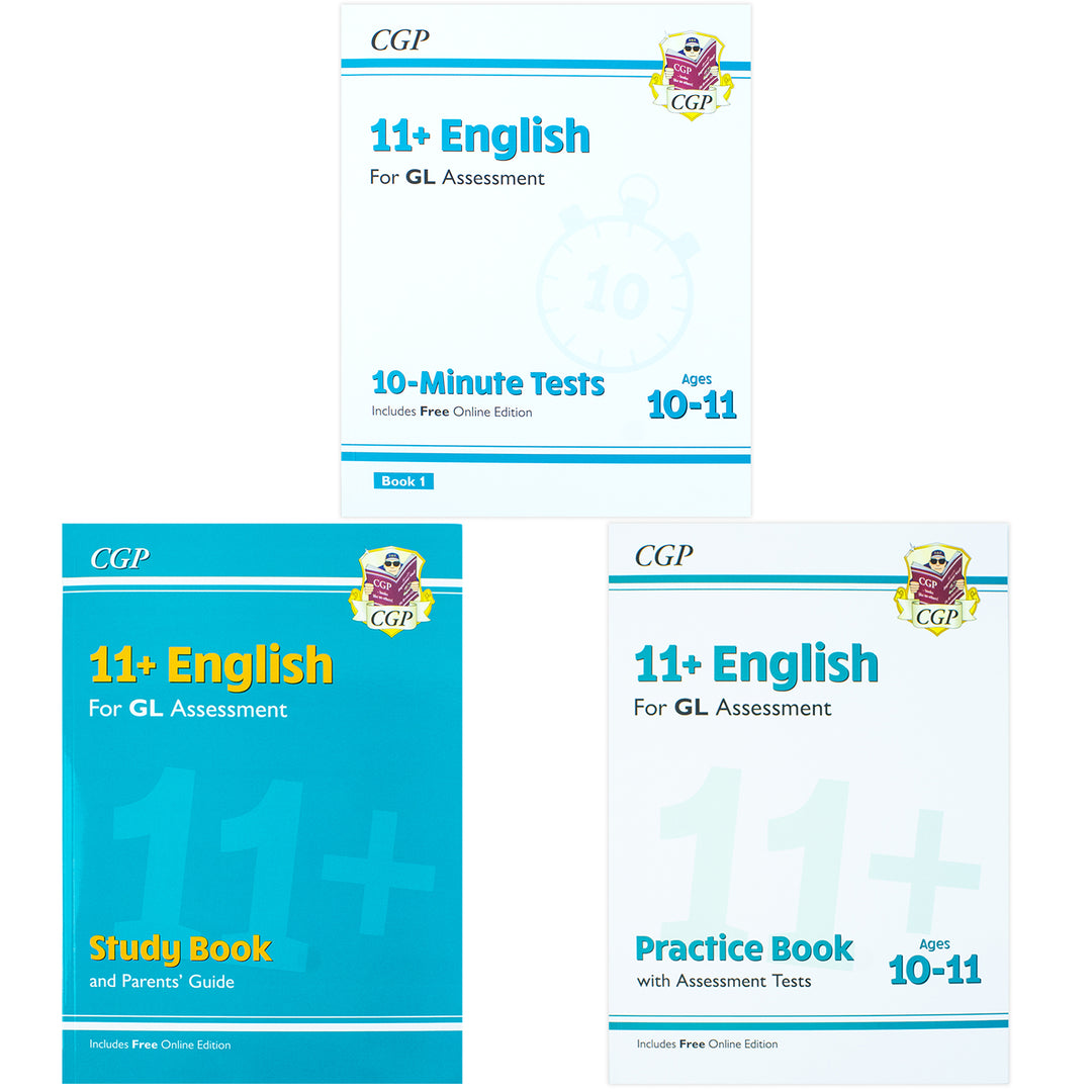 Guide Book Iii Ex CGP's unbeatable Revision Guides for 11+ English 3 Book Set Collection ...