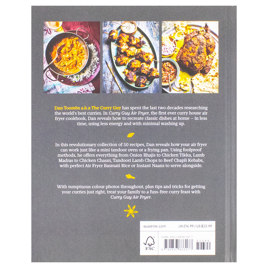 Curry Guy Air Fryer: 50 Simple Curry Favourites - Easy Air Fryer Curry Recipes Cookbook by Dan Toombs