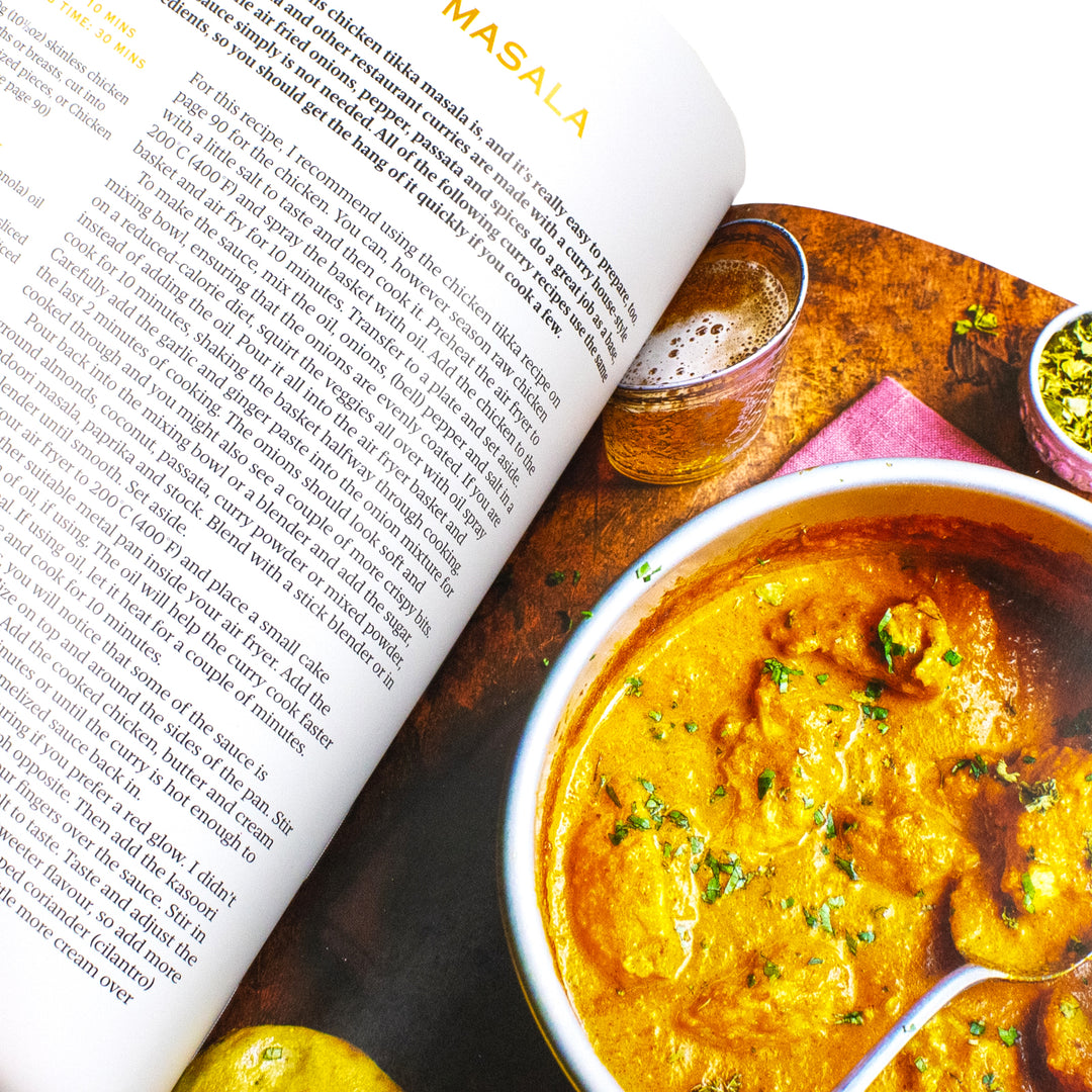 Curry Guy Air Fryer: 50 Simple Curry Favourites – Easy Air Fryer Curry Recipes Cookbook by Dan Toombs