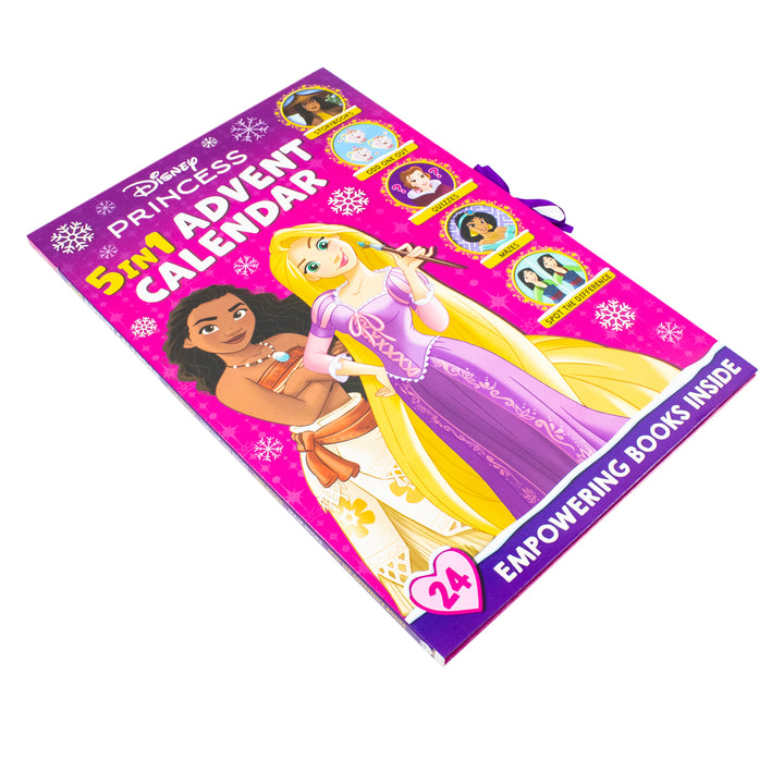 Disney Princess: 5-in-1 Advent Calendar (Countdown to Christmas with stories, activities and quizzes!)