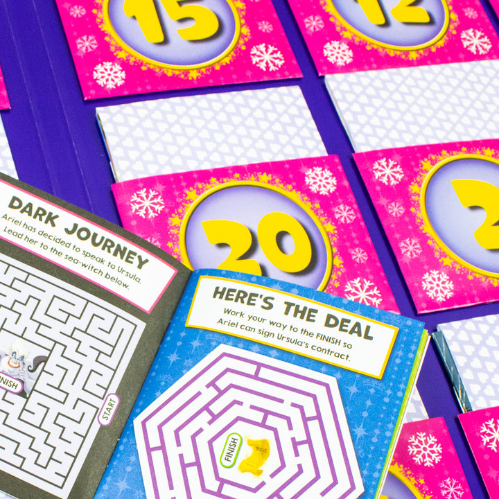 Disney Princess: 5-in-1 Advent Calendar (Countdown to Christmas with stories, activities and quizzes!)