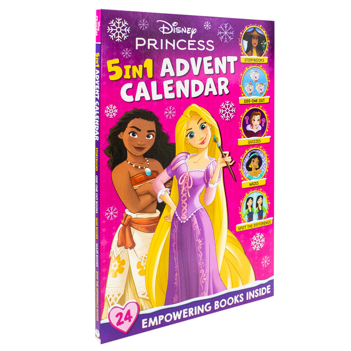 Disney Princess: 5-in-1 Advent Calendar (Countdown to Christmas with stories, activities and quizzes!)