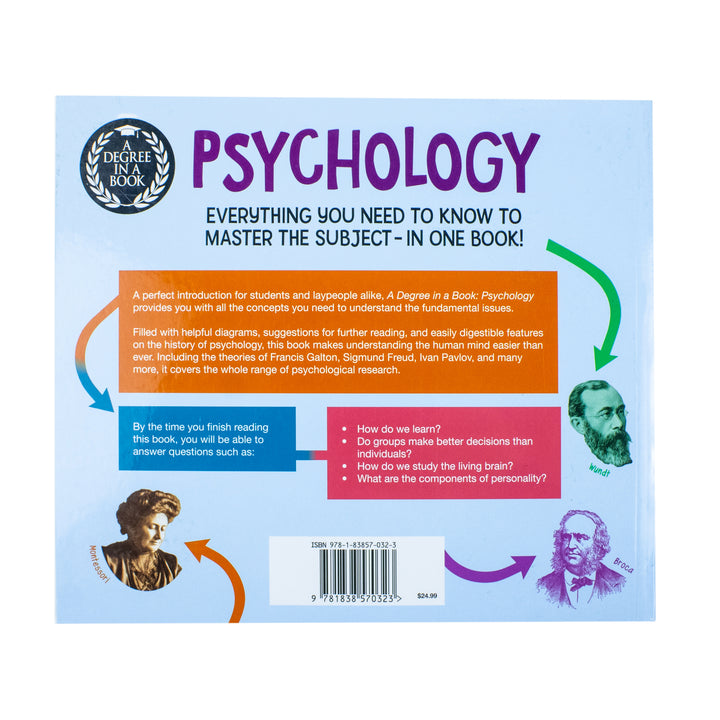 A Degree in a Book: Psychology by Dr. Alan Porter - Guide to Mastering Mind, Emotions, Behavior, Mental Health, Neuroscience & Cognitive Learning