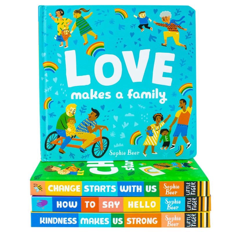 My First Behaviour and Manners Library – 4 Book Children's Collection by Sophie Beer| Kindness, Family Values, Social Skills & Early Learning for Kids