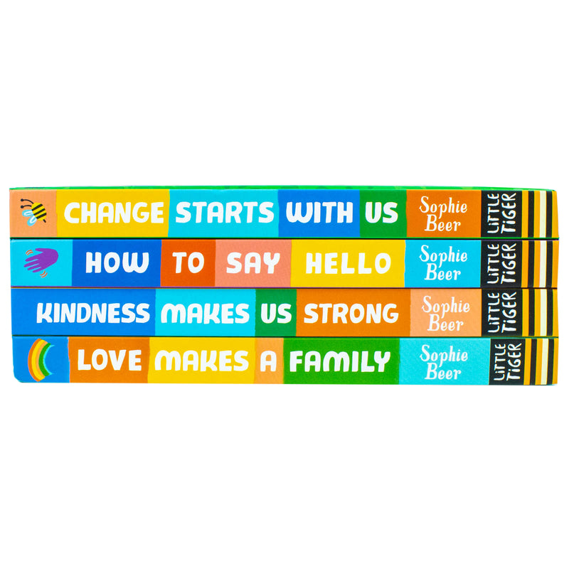 My First Behaviour and Manners Library – 4 Book Children's Collection by Sophie Beer| Kindness, Family Values, Social Skills & Early Learning for Kids