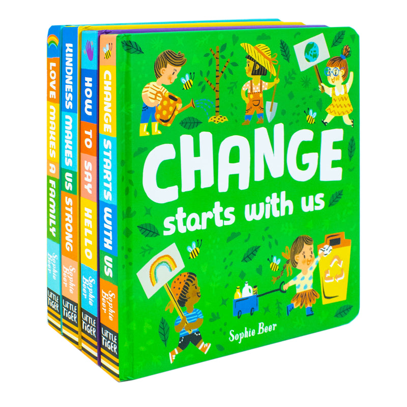 My First Behaviour and Manners Library – 4 Book Children's Collection by Sophie Beer| Kindness, Family Values, Social Skills & Early Learning for Kids