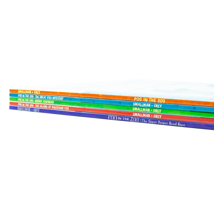 Poo in the Zoo Series – 5-Book Collection by Smallman & Grey | Fun & Humorous Children's Stories, Animal Adventures & Bedtime Reading for Ages 5+