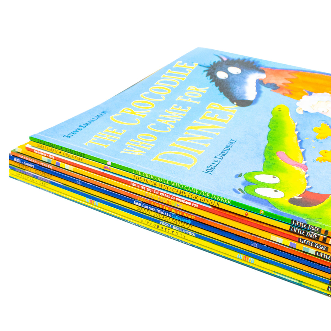 Animal Stories 10 Picture Books Collection Set by Steve Smallman (Paperback)