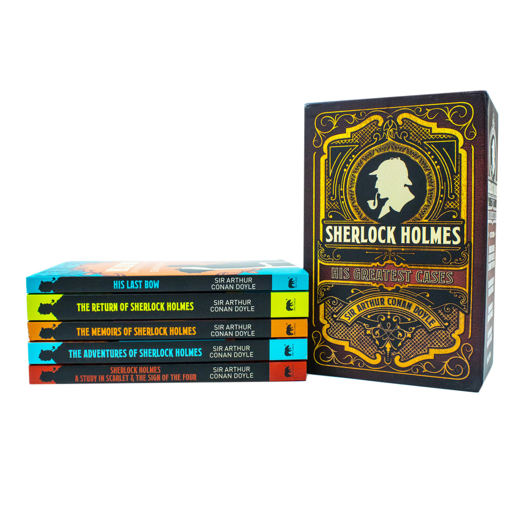 Sherlock Holmes: His Greatest Cases: 5-Book paperback boxed set (Arcturus Classic Collections, 11)