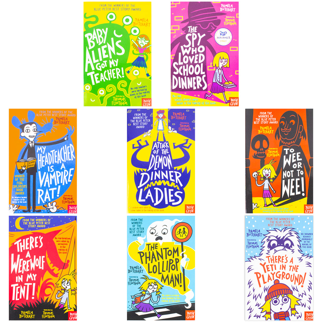 Baby Aliens Series Collection (Izzy and Friends, Book 1-8) By Pamela Butchart illustrated 8 Books Collection Set (Paperback)