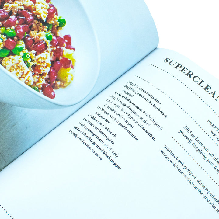 Happy Leons: LEON Happy Salads by Jane Baxter & John Vincent - A Cookbook for Healthy, Delicious, Easy Recipes, Fresh Ingredients & Light Meals