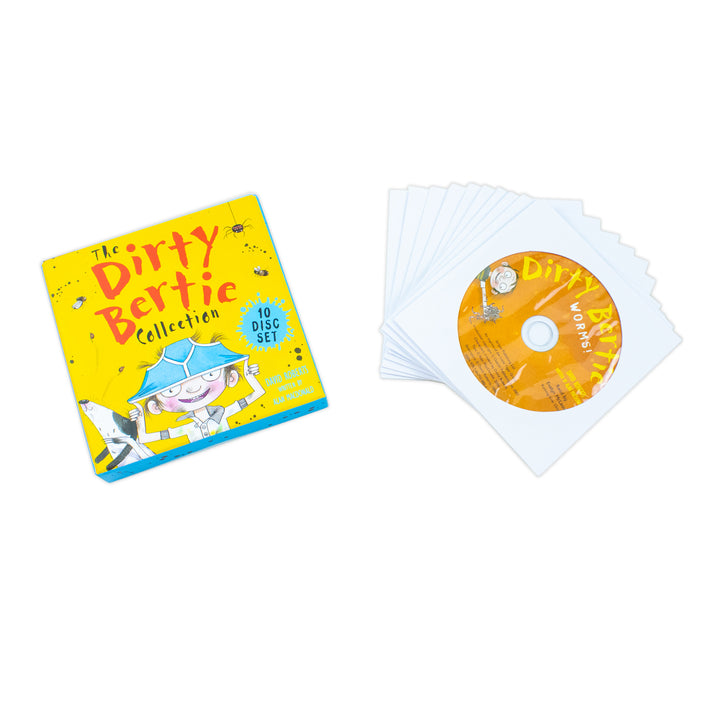 Dirty Bertie Audio Books Collection 10 CD Box Set David Roberts