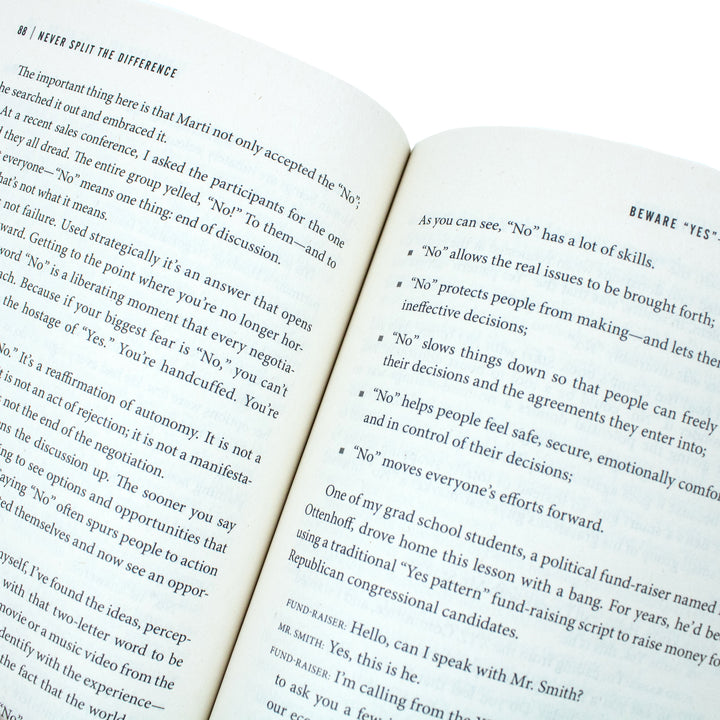 Never Split the Difference Book: Negotiating as if Your Life Depended on It By Chris Voss