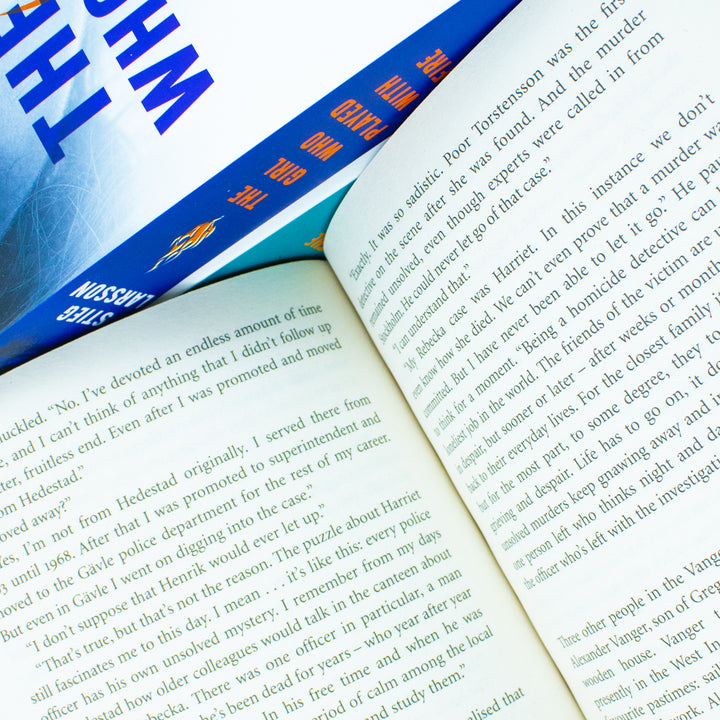 The Millennium Trilogy 3-Book Set by Stieg Larsson – The Girl with the Dragon Tattoo & More | Mystery Thriller Fiction Series, Bestseller Collection