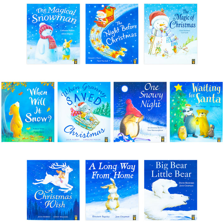 The Big Christmas Collection 10 Books Box Set Children Reading Bedtime Stories