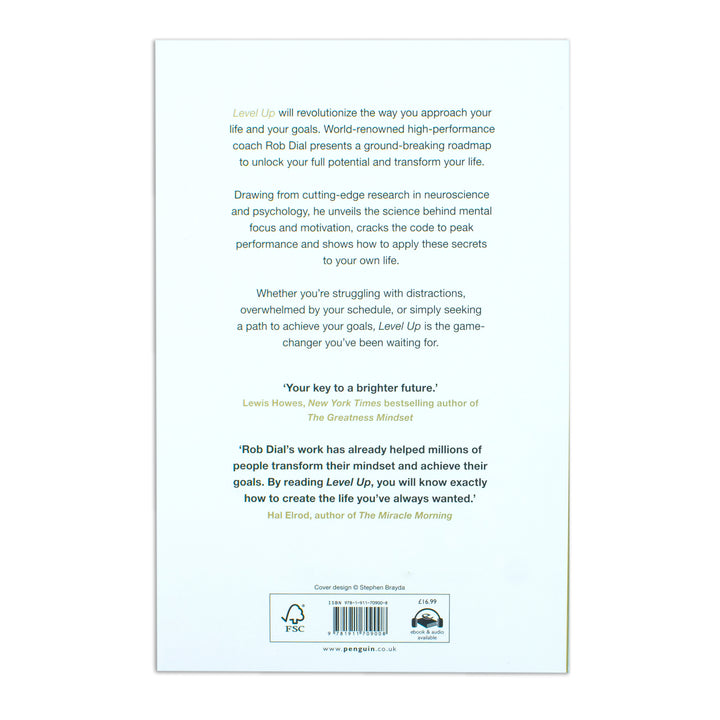 Level Up: Get Focused, Stop Procrastinating and Upgrade Your Life Book By Rob Dial