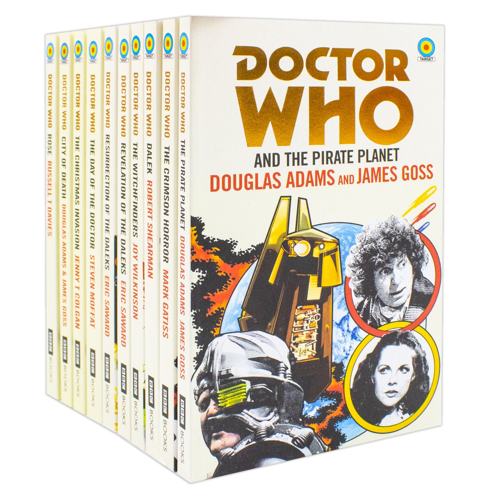 Doctor Who:Target Collection 10 Books Set by Douglas Adams (The Pir ...