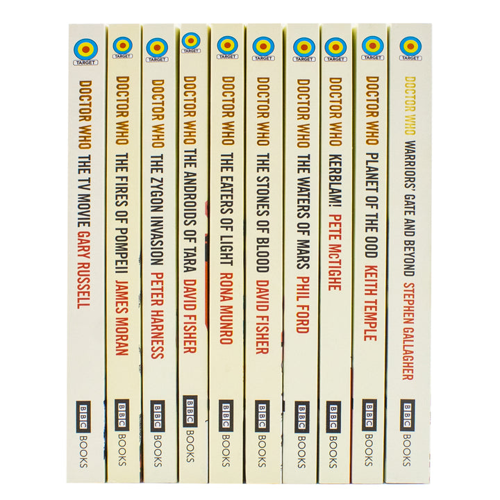 Doctor Who:Target Collection 10 Books Set by Douglas Adams (Planet Of The Ood,Warriors' Gate And Beyond,Kerblam!, And More )