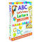 ABC Let's Learn Letters Wipe Clean Early Learning Activity 4 Book Set Inc Pen