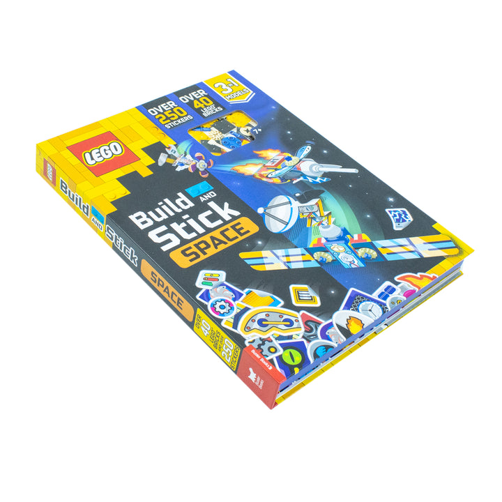 LEGO Books: Build and Stick: Space (includes LEGO bricks, book and over 250 stickers) (LEGO Build and Stick Activity Box)
