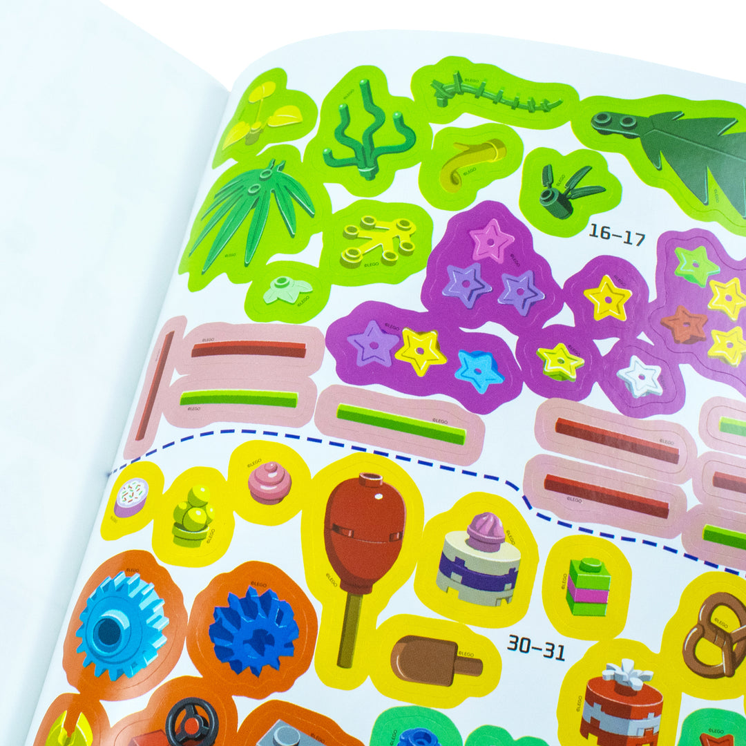 LEGO Books: Build and Stick: Space (includes LEGO bricks, book and over 250 stickers) (LEGO Build and Stick Activity Box)