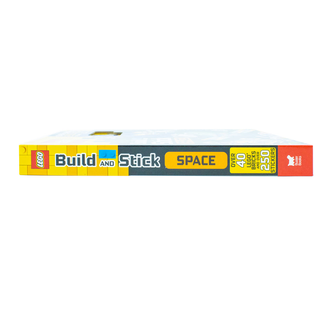 LEGO Books: Build and Stick: Space (includes LEGO bricks, book and over 250 stickers) (LEGO Build and Stick Activity Box)