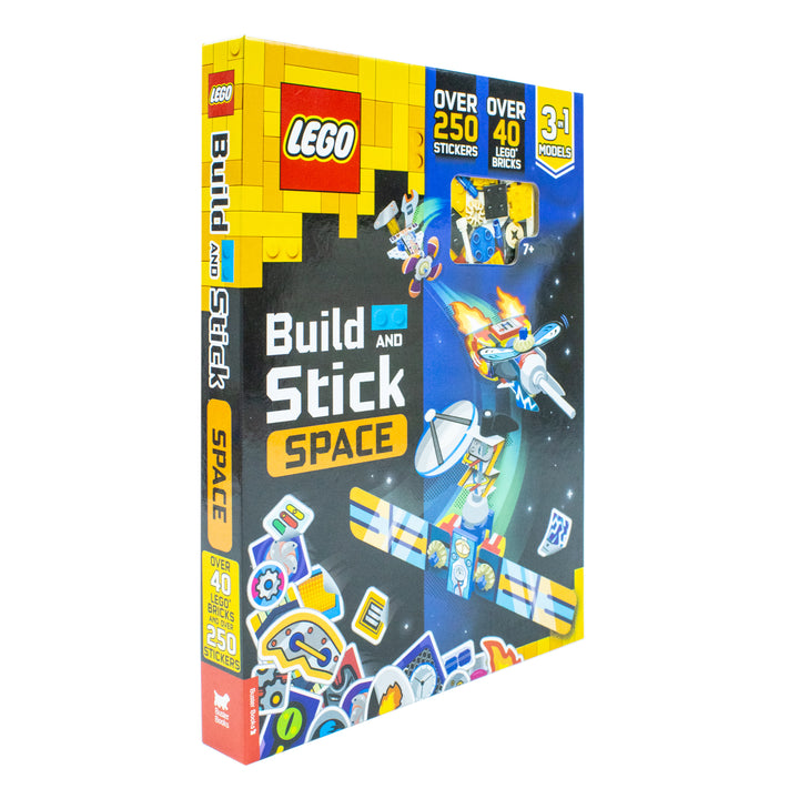 LEGO Books: Build and Stick: Space (includes LEGO bricks, book and over 250 stickers) (LEGO Build and Stick Activity Box)