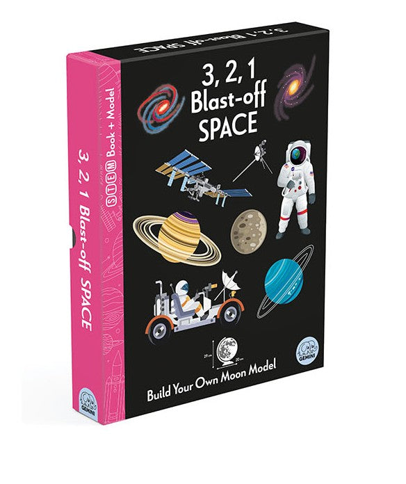 3, 2, 1 Blast-off Space (Ignite STEM Book + Model Kit)