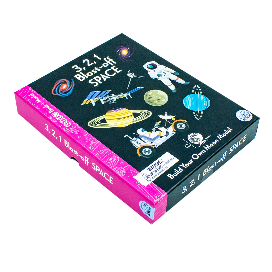 3, 2, 1 Blast-off Space (Ignite STEM Book + Model Kit) Board Book By Lydia Halliday