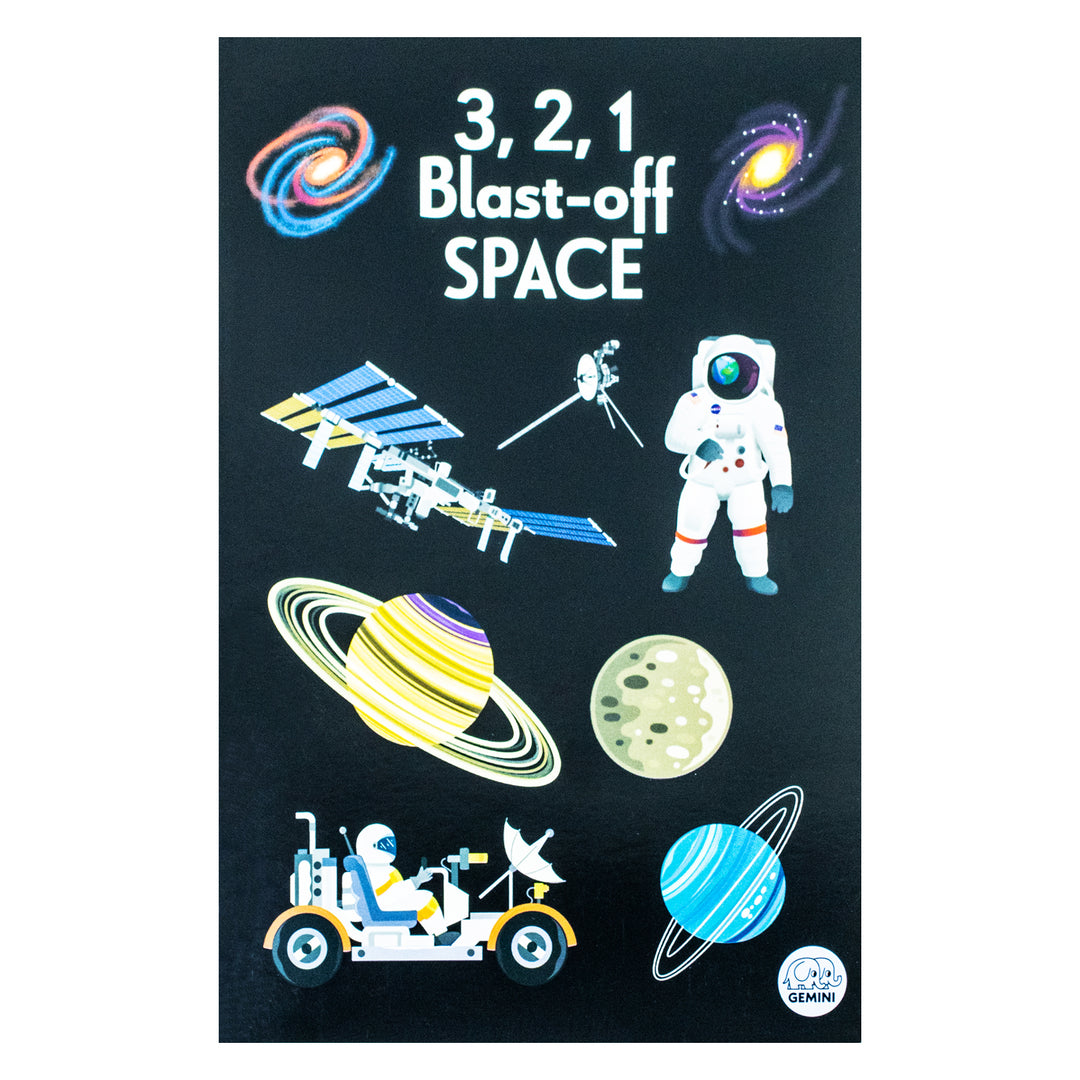 3, 2, 1 Blast-off Space (Ignite STEM Book + Model Kit) Board Book By Lydia Halliday