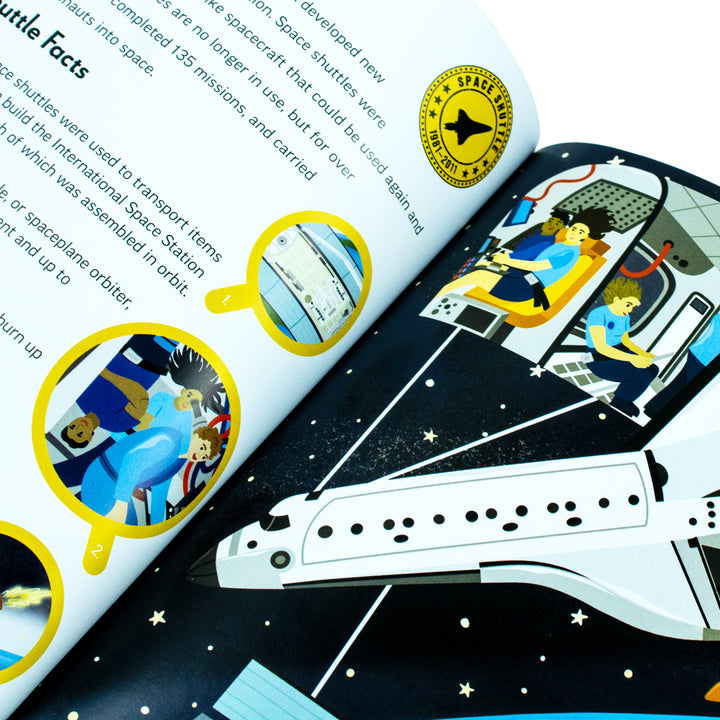 3, 2, 1 Blast-off Space (Ignite STEM Book + Model Kit) Board Book By Lydia Halliday