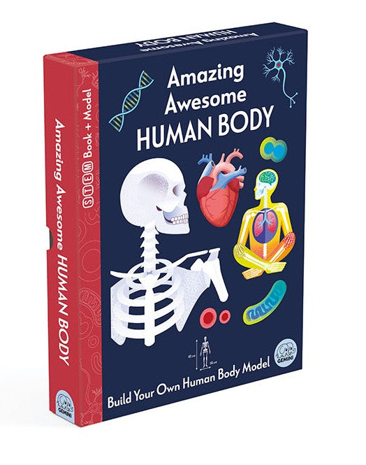 Amazing Awesome Human Body (Ignite STEM Book + Model Kit)