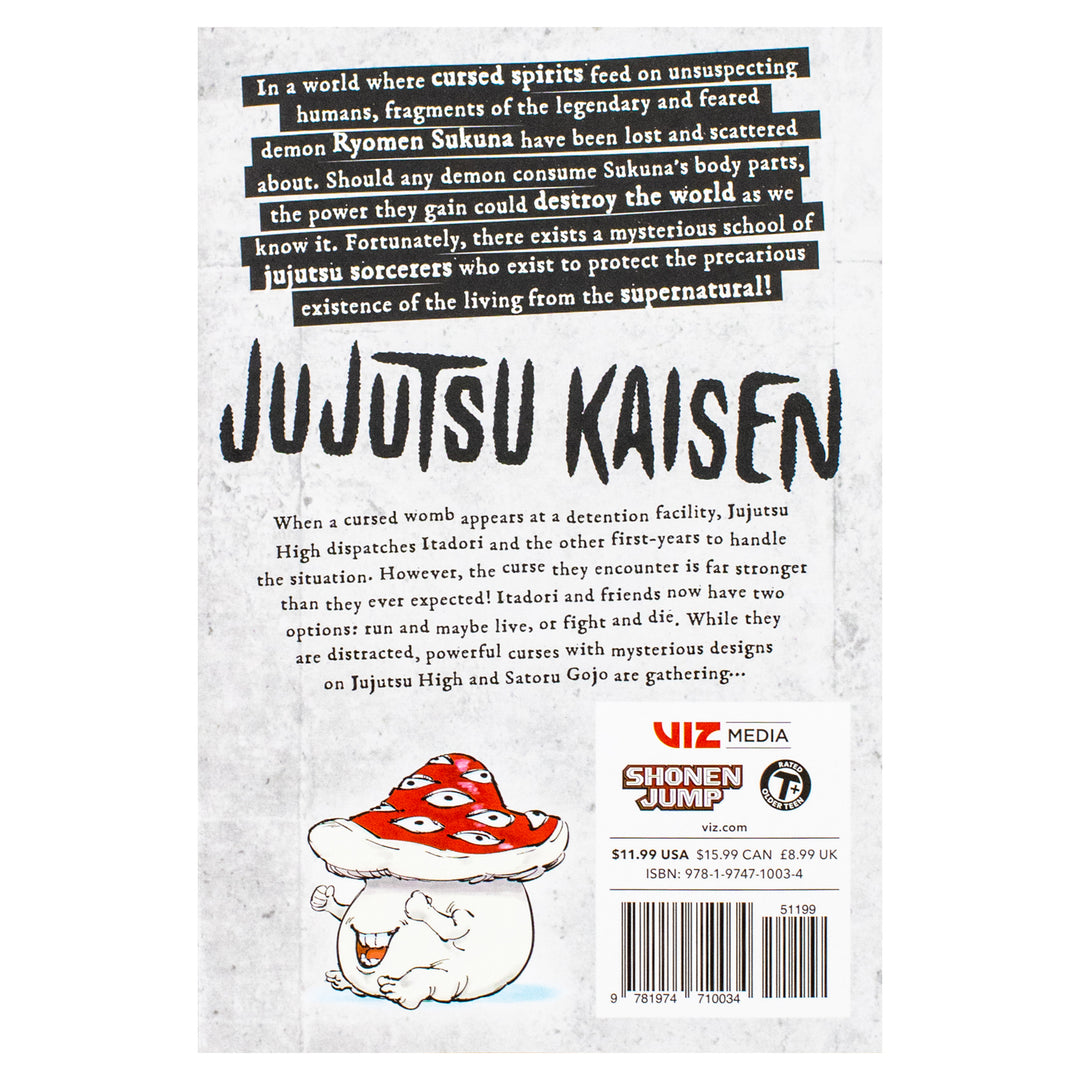 Jujutsu Kaisen, Vol. 2: Fearsome Womb: Volume 2 by Gege Akutami Paperback