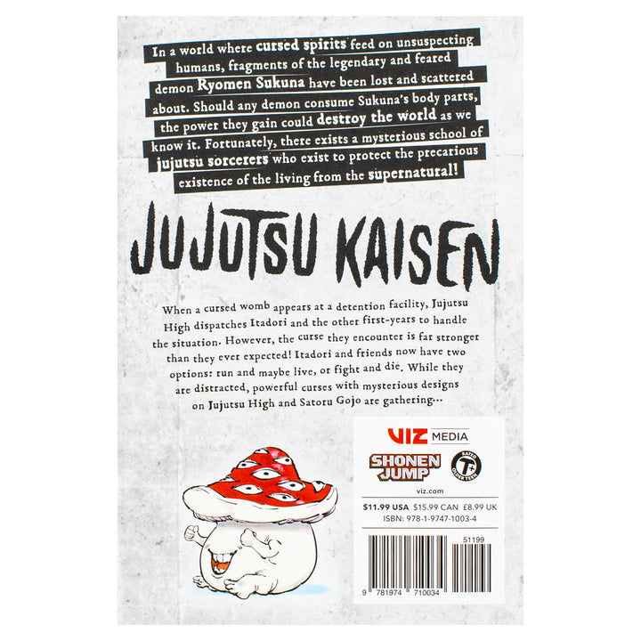 Jujutsu Kaisen, Vol. 2: Fearsome Womb: Volume 2 by Gege Akutami Paperback