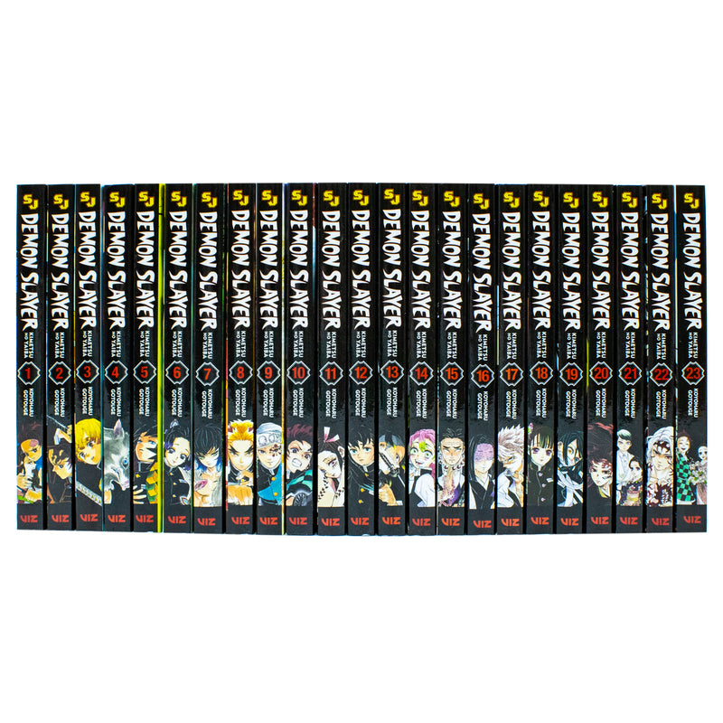 Demon Slayer Complete Box Set: Includes volumes 1-23 with premium (Demon Slayer: Kimetsu no Yaiba)