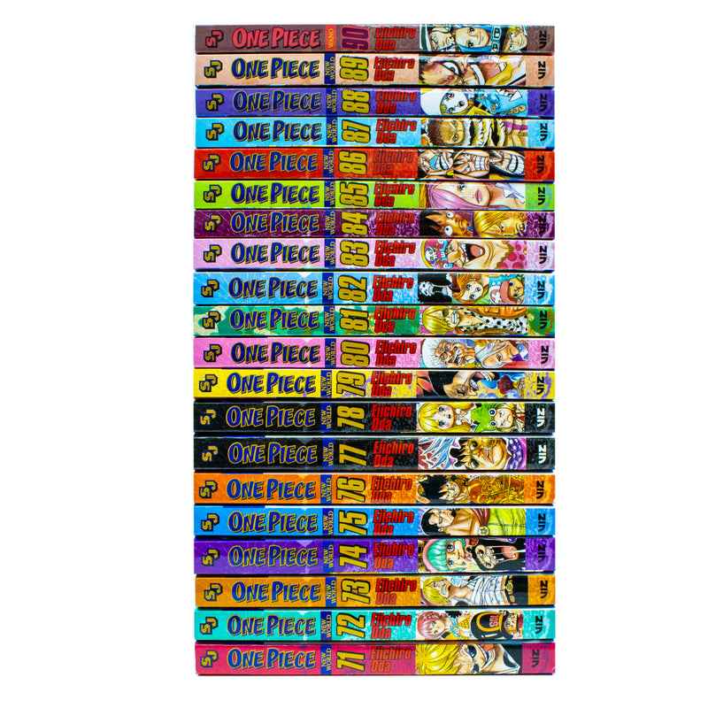 One Piece Box Set 4 by Eiichiro Oda 20 Books: Dressrosa to