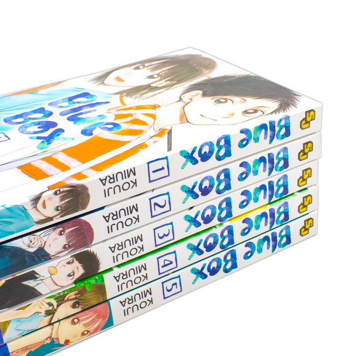 Blue Box Manga Set Vol 1-5  Complete Collection (5 Books) by Kouji Miura