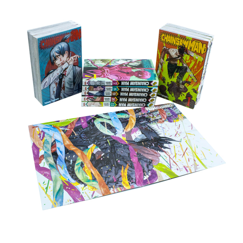 Chainsaw Man by Tatsuki Fujimoto: Volumes 1-11 Box Set