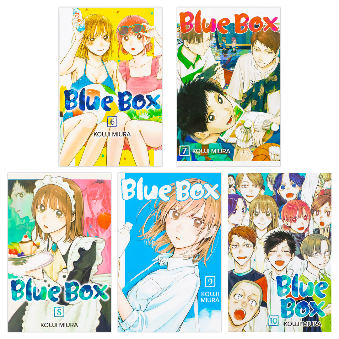 Blue Box Manga Set Vol 6-10 Complete Collection (5 Books) by Kouji Miura | Paperback