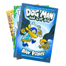 Dog Man and Cat Kid Collection: 3-Book Hardback Box Set (Books 4-6) by Dav Pilkey – Essential Adventure Reads for Children Age 7 and Up