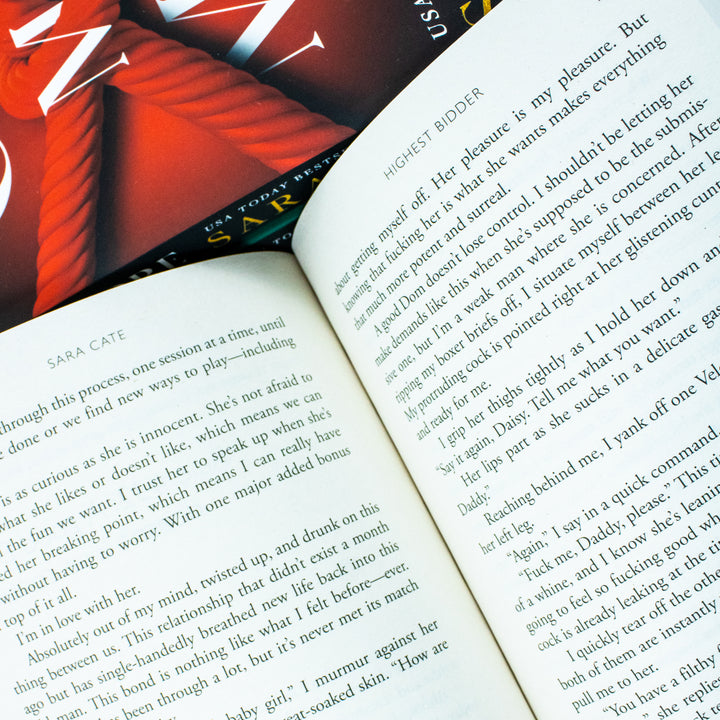 Salacious Players Club Series 3 Book Set by Sara Cate – Give Me More, Mercy, Highest Bidder – Adult Romance, Passion, Contemporary Fiction Collection