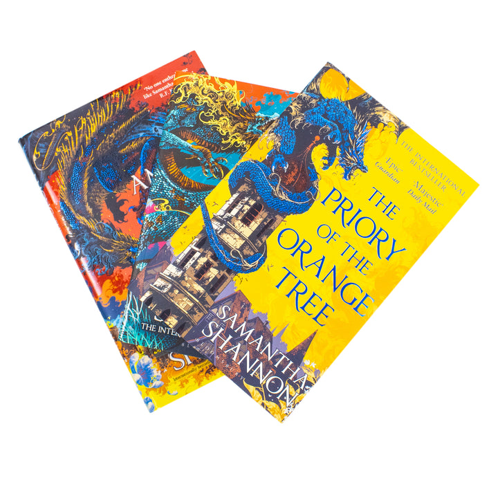 The Roots of Chaos Series 3 Books Collection Set By Samantha Shannon (Among the Burning Flowers [Hardback], The Priory of the Orange Tree, A Day of Fallen Night)