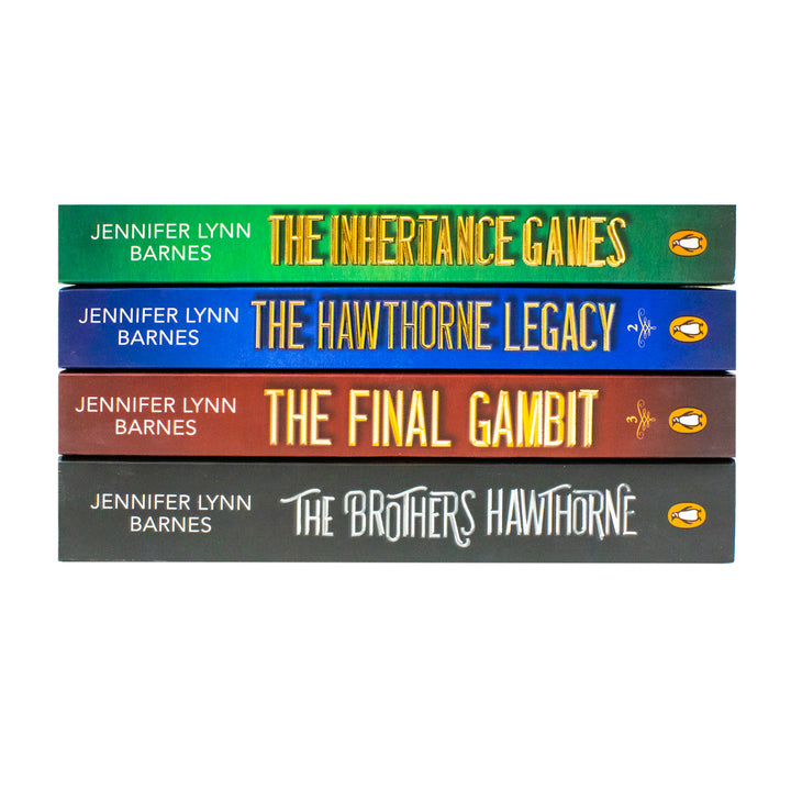 The Inheritance Games Series 4-Book Collection by Jennifer Lynn Barnes – Bestselling YA Mystery Thrillers | Suspenseful & Engaging Must-Read Fiction