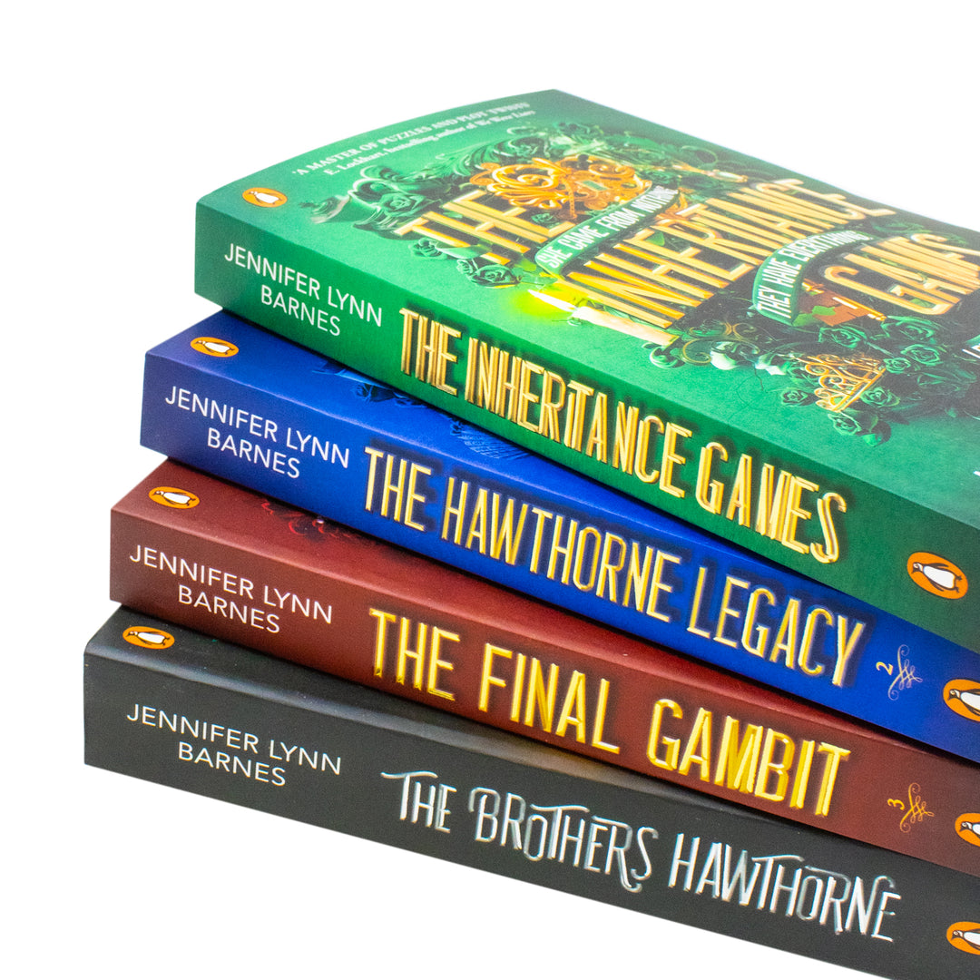 The Inheritance Games Series 4-Book Collection by Jennifer Lynn Barnes – Bestselling YA Mystery Thrillers | Suspenseful & Engaging Must-Read Fiction