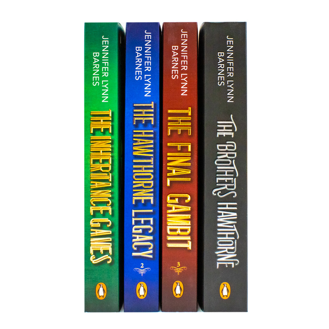 The Inheritance Games Series 4-Book Collection by Jennifer Lynn Barnes – Bestselling YA Mystery Thrillers | Suspenseful & Engaging Must-Read Fiction